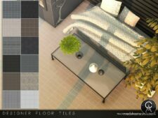 Sims 4 Set Mod: Designer Floor Tiles (Image #11)