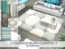 Sims 4 Set Mod: Contemporary Carpets 3 (Image #3)