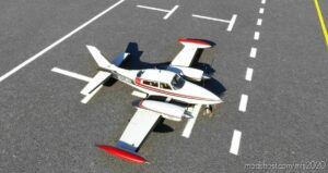 MSFS 2020 Cessna Livery Mod: Milviz Cessna 310R N15WR (Image #2)