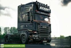 ETS2 Open Pipe Sound Mod: Scania V8 Open Pipe V2.0 1.44 (Featured)