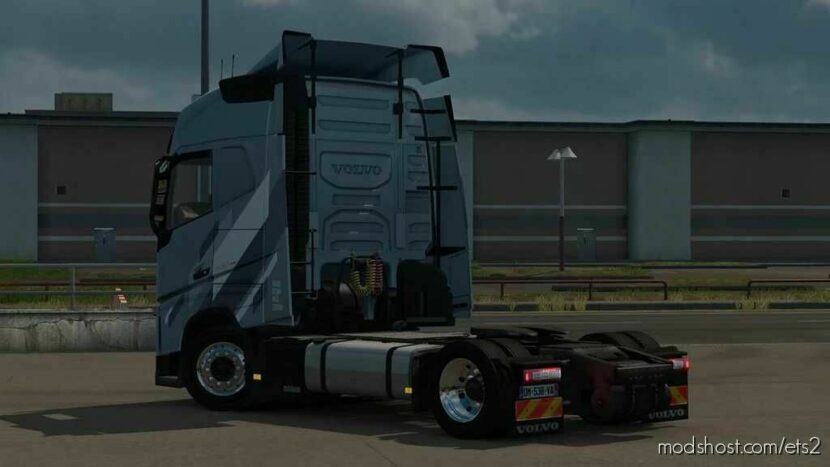 ETS2 Volvo Part Mod: LOW Deck Chassis Addon For Eugene Volvo FH V3.1.9 1.44 (Featured)