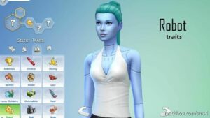 Sims 4 Mod: Robot Traits (5 Flavors) (Featured)