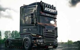 ETS2 Open Pipe Sound Mod: Scania V8 Open Pipe V2.0 (Featured)