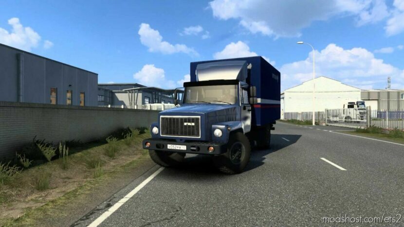 ETS2 GAZ Truck Mod: 3307-33081 V15.05.22 – 1.44 (Featured)