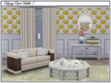 Sims 4 Mod: Happy Face Walls Marcorse (Image #2)