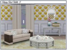 Sims 4 Mod: Happy Face Walls Marcorse (Image #6)