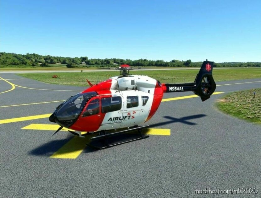 MSFS 2020 Hicopt Mod: HPG H145 Hems Action Pack Airlift Northwest (Featured)