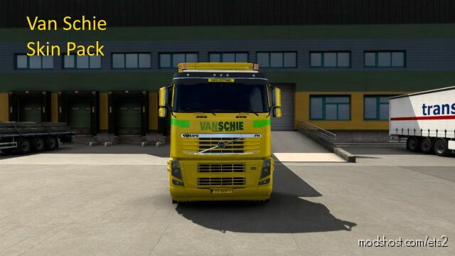 ETS2 Scania Mod: VAN Schie Skin Pack (Featured)