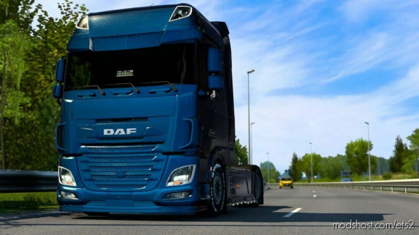 ETS2 DAF Part Mod: Euro 6 LOW Chassis V5 1.44 (Featured)