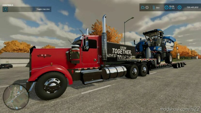 FS22 Kenworth Truck Mod: W900 (Featured)