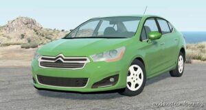 BeamNG Citroen Car Mod: C4 L Sedan 2016 (Featured)