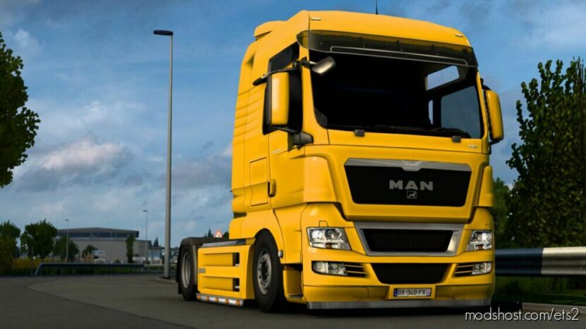 ETS2 MAN Part Mod: TGX LOW Chassis V5 1.44 (Featured)