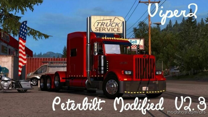 ATS Peterbilt Truck Mod: Modified Peterbilt 379/389 V2.3 1.44 (Featured)