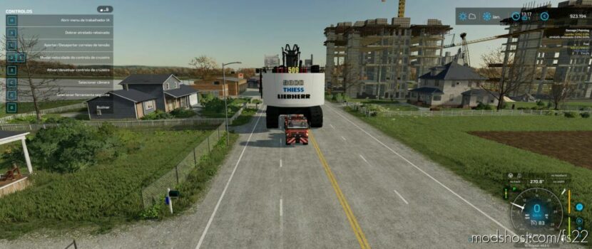 FS22 Liebherr Forklift Mod: 9800 (Featured)