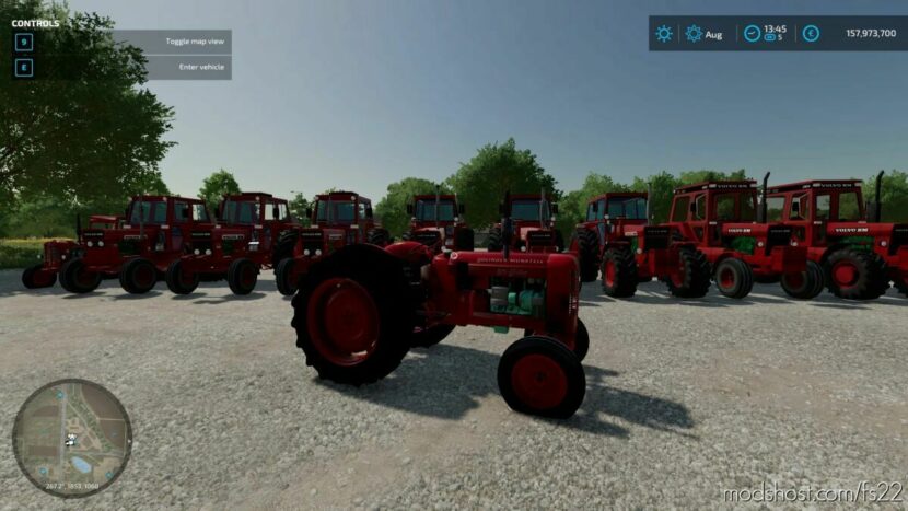 FS22 Volvo Tractor Mod: BM Pack V1.0.0.2 (Featured)