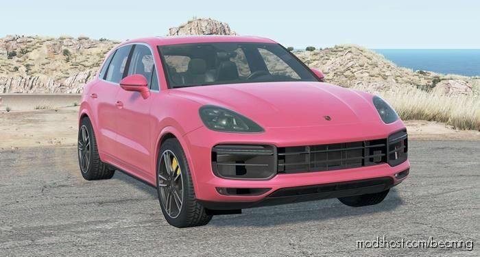 BeamNG Porsche Car Mod: Cayenne Turbo (PO536) 2018 (Featured)