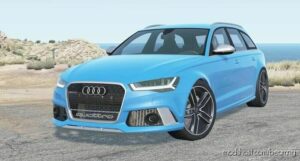 BeamNG Audi Car Mod: RS 6 Avant (C7) 2018 (Featured)