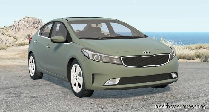 BeamNG Kia Car Mod: Cerato Sedan (YD) 2016 (Featured)