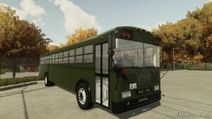 FS22 Vehicle Mod: Blue Bird School BUS (Image #3)