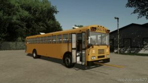 FS22 Vehicle Mod: Blue Bird School BUS (Image #5)