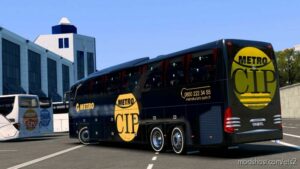 ETS2 Mercedes-Benz Mod: Travego SHD 17 Metro CIP Skin (Image #2)