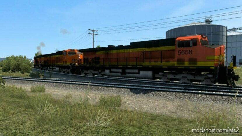 ETS2 Realistic Mod: American Improved Trains V3.9 1.44 (Featured)