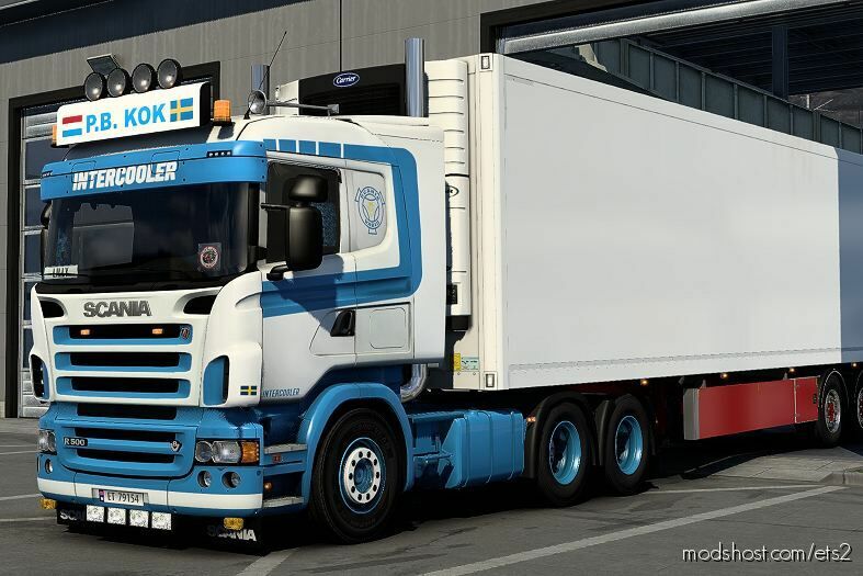 ETS2 Scania Mod: RJL P.B. KOK R500 Skin (Featured)