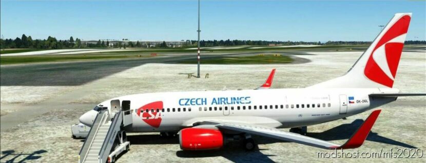 MSFS 2020 737-700 Mod: Pmdg 737-700 Czech Livery Pack (Featured)