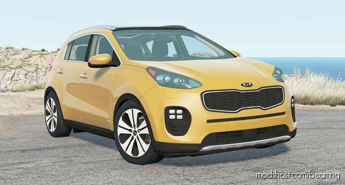 BeamNG Kia Car Mod: Sportage GT Line (QL) 2016 (Featured)