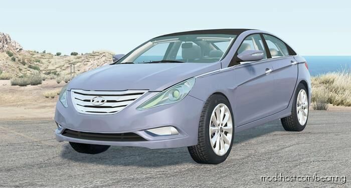 BeamNG Hyundai Car Mod: Sonata (YF) 2010 (Featured)