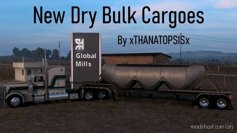 ATS Mod: NEW DRY Bulk Cargoes 1.44 (Featured)