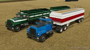 FS22 Mack Truck Mod: Grain Hauling Pack (Featured)