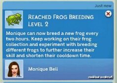 Sims 4 Mod: Frog Breeding Skill (Image #4)