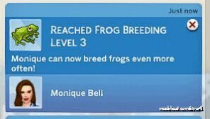 Sims 4 Mod: Frog Breeding Skill (Image #5)