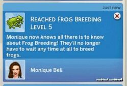 Sims 4 Mod: Frog Breeding Skill (Image #7)