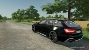 FS22 Audi Car Mod: RS6 Avant 2020 (Image #3)