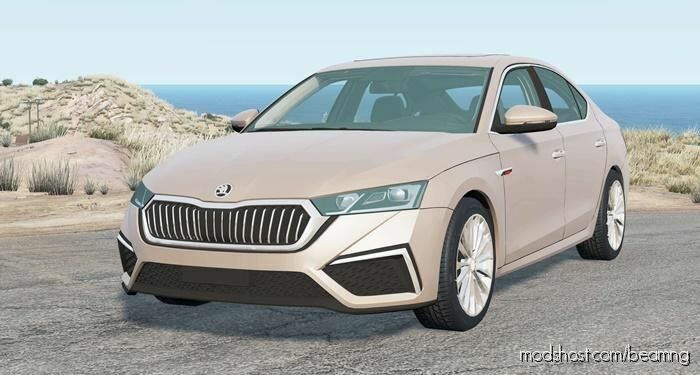 BeamNG Skoda Car Mod: Octavia PRO 2021 (Featured)