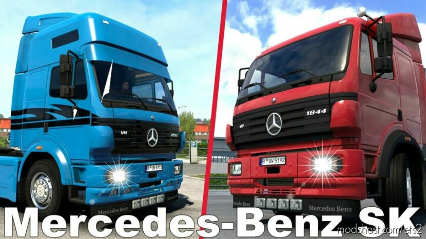 ETS2 Truck Mod: Mercedes-Benz SK v1.44 (Featured)