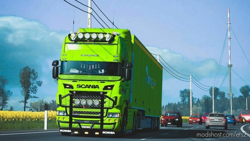 ETS2 Scania Part Mod: RS/RJL Tuning Pack V1.4 (Featured)