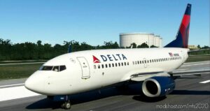 MSFS 2020 737-700 Livery Mod: Delta (N305DQ) (Image #2)