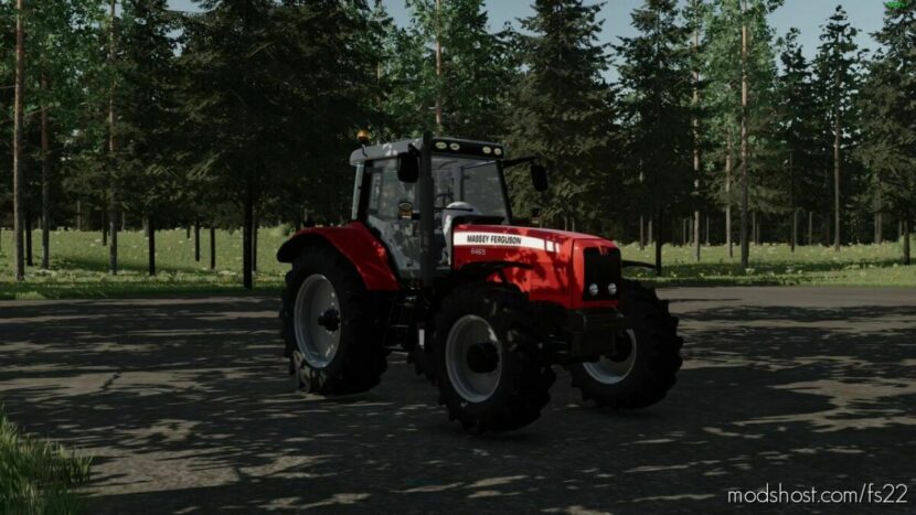 FS22 Massey Ferguson Tractor Mod: 6460-80 (Featured)