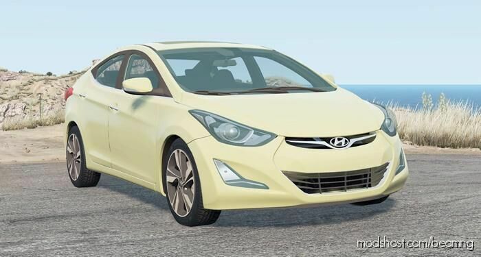 BeamNG Hyundai Car Mod: Avante Sedan (MD) 2014 (Featured)