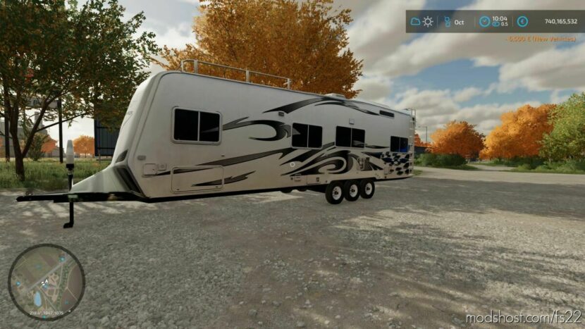 FS22 Trailer Mod: 2008 Weekend Warrior Converted (Featured)