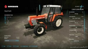 FS22 Ursus Tractor Mod: 4CYL. Pack (Image #3)