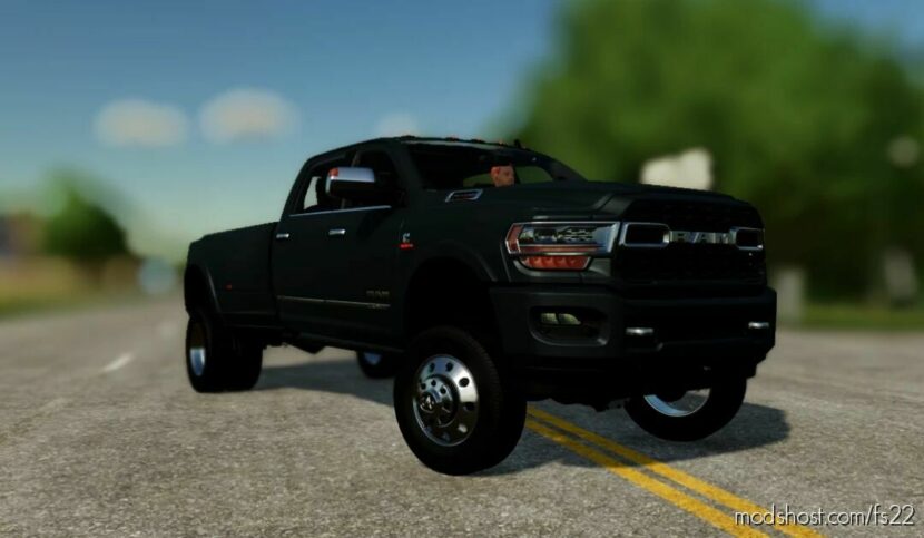 FS22 Dodge Car Mod: Cummins 3500 (Featured)