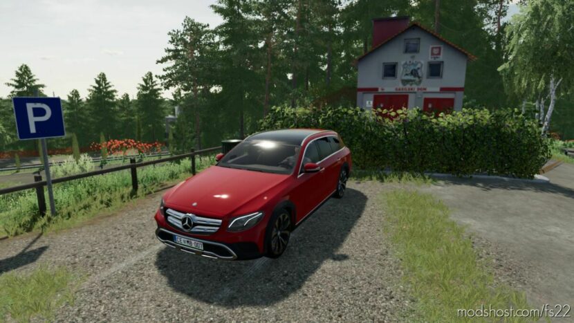 FS22 Mercedes-Benz Car Mod: Mercedes Benz E-Class All-Terrain (Featured)