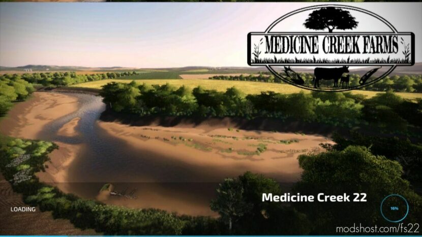 FS22 Map Mod: Medicine Creek 22 (Featured)