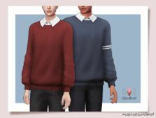 Sims 4 Elder Clothes Mod: Vexed TOP (Featured)