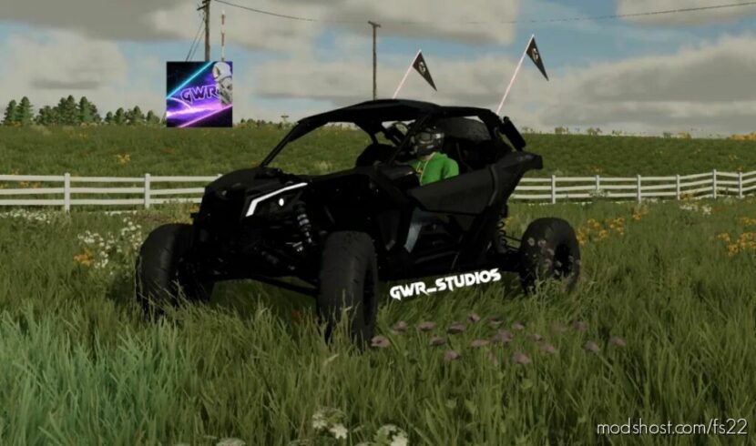 FS22 Vehicle Mod: CAN AM Maverick Whips Converted (Featured)