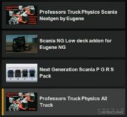 ETS2 Realistic Mod: Improved Truck Physics By Professors V6.1 1.44 Update Required (Image #2)